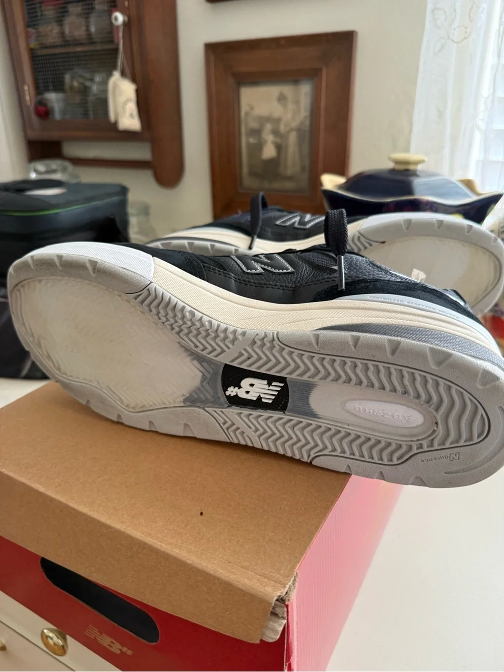 New Balance Black and Gray Andrew Reynolds 993-Style Men's Sneaker